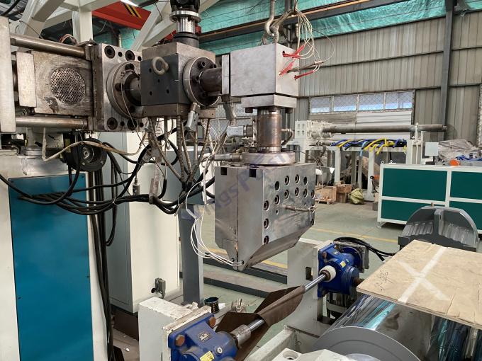 পিইটি পিএস পিসি প্লেট তৈরির মেশিন প্লাস্টিকের নরম পর্দা শীট এক্সট্রুশন মেশিন 2
