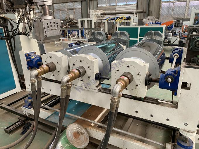 পিইটি পিএস পিসি প্লেট তৈরির মেশিন প্লাস্টিকের নরম পর্দা শীট এক্সট্রুশন মেশিন 3