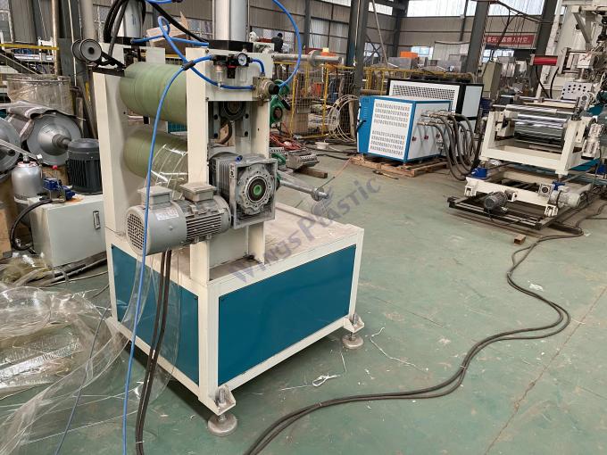 পিইটি পিএস পিসি প্লেট তৈরির মেশিন প্লাস্টিকের নরম পর্দা শীট এক্সট্রুশন মেশিন 4