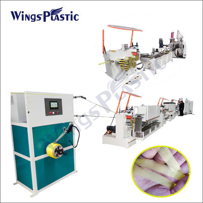 PET PP চাবুক উত্পাদন মেশিন PET প্যাকিং টেপ উত্পাদন লাইন
