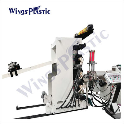 HDPE LDPE প্লাস্টিক শীট এক্সট্রুডার মেশিন পিপি শীট মেকিং মেশিন 500-1200mm