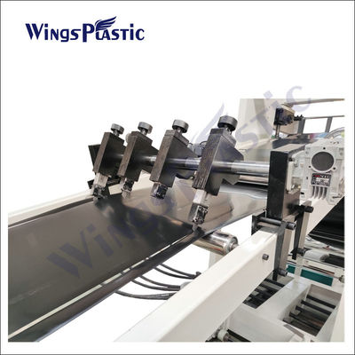 HDPE LDPE প্লাস্টিক শীট এক্সট্রুডার মেশিন পিপি শীট মেকিং মেশিন 500-1200mm