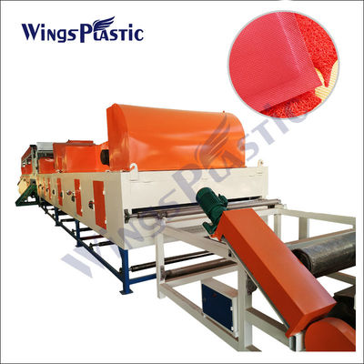 1200mm প্লাস্টিক ম্যাট মেকিং মেশিন পিভিসি ডোর ম্যাট মেকিং মেশিন কুশন ম্যাট