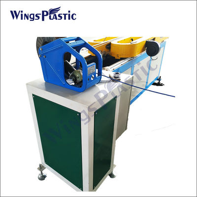 110mm PE HDPE PP ঢেউতোলা প্লাস্টিক পাইপ এক্সট্রুডার মেশিন উত্পাদন লাইন