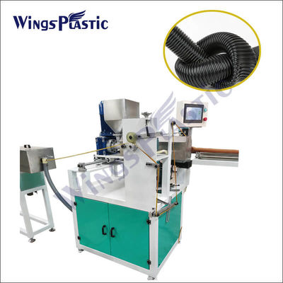 ইভিএ স্পাইরাল নমনীয় পায়ের পাতার মোজাবিশেষ Extruder মেশিন ভ্যাকুয়াম ক্লিনার টিউব তৈরীর মেশিন