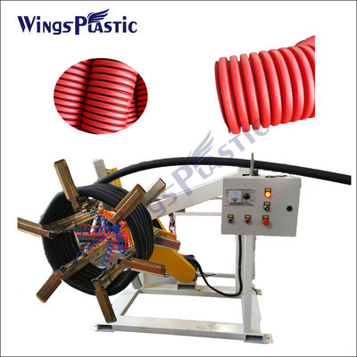 প্লাস্টিক HDPE PVC DWC পাইপ মেকিং মেশিন এক্সট্রুশন লাইন ম্যানুফ্যাকচারিং প্ল্যান্ট