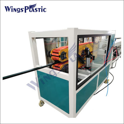 আউটপুট 100kg/h - 200kg/h পিই পাইপ এক্সট্রুডার মেশিন স্ক্রু ব্যাসার্ধ 65mm