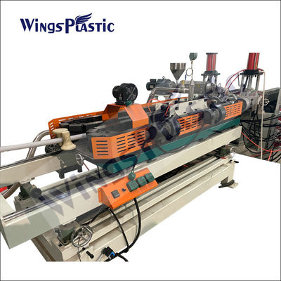 বায়ু ভ্যান জল শীতল PE corrugated পাইপ উত্পাদন লাইন 37KW এক্সট্রুডার শক্তি